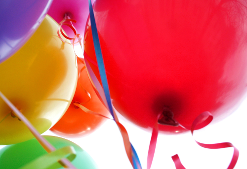 Bunte Luftballons Bunte Luftballons