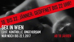 Das Ausstellungsbild zu "Sex in Wien" ist ein Still aus "Ekstase".