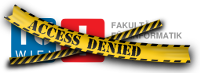 Fakultätslogo, darüber gelb-schwarzes Band mit Schriftzug "Access Denied" Fakultätslogo, darüber gelb-schwarzes Band mit Schriftzug "Access Denied"