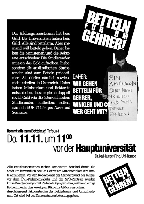 Flyer Vorderseite