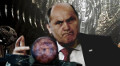 eine Montage von Innenminister Sobotka mit dem Palantir, dem alles-sehenden Stein aus Herr der Ringe. eine Montage von Innenminister Sobotka mit dem Palantir, dem alles-sehenden Stein aus Herr der Ringe.